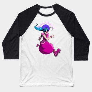 Runner Princess Baseball T-Shirt